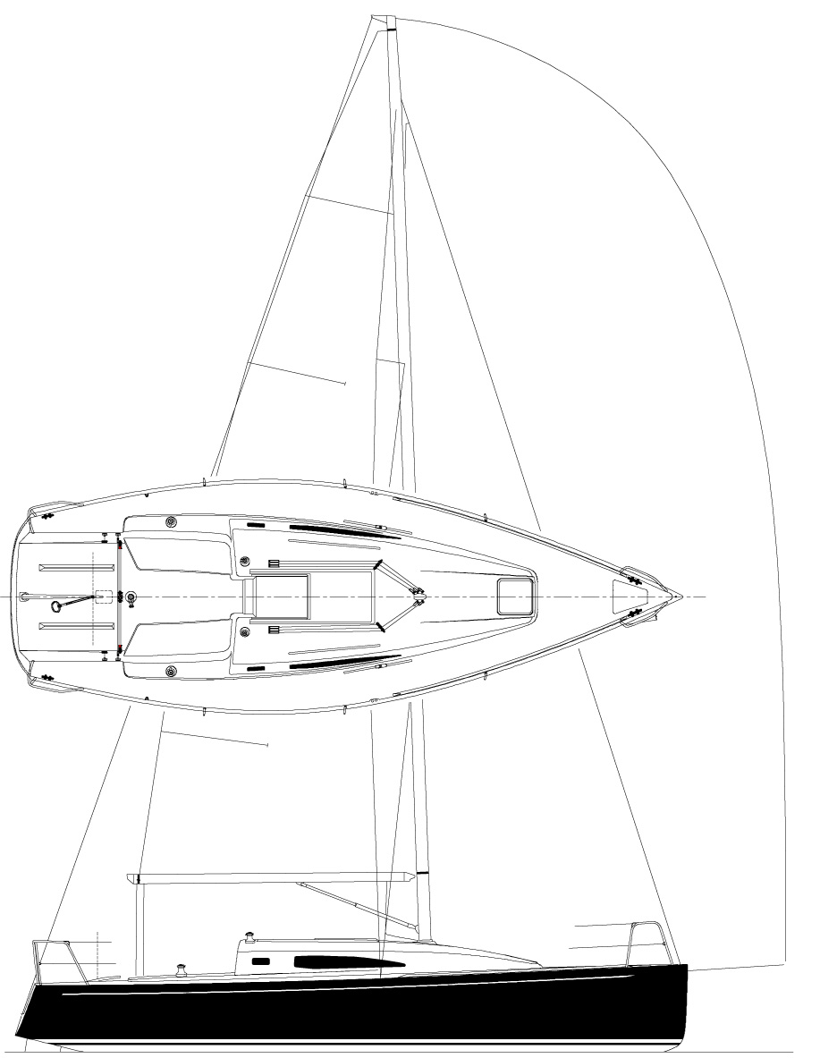 j97 yacht weight