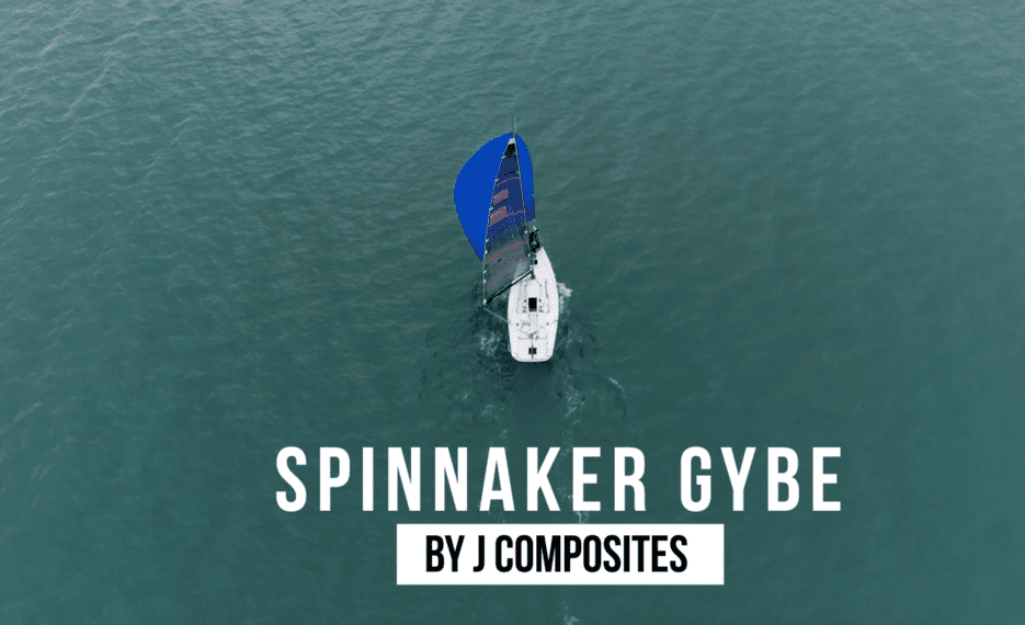 Spinnaker gybe