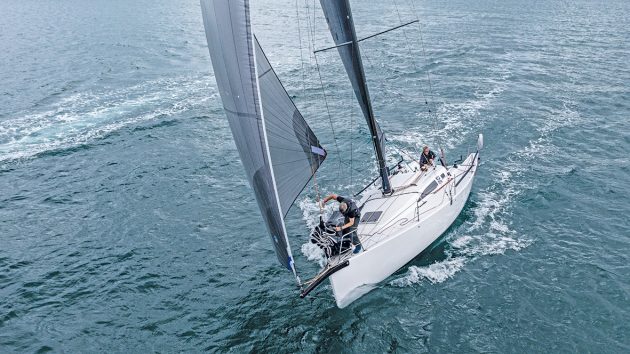 Yachting World – Pip Hare – J/99 – Furling sails